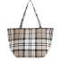 Barbour Layla Tartan Large Tote Bag Rosewood Tartan