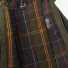 Barbour Long Cannich Wax Jacket Olive/Classic - Lining