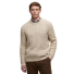 Barbour Lowfen Cable Knit Jumper Stone - Frontside
