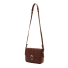 Barbour Rosa Leather Crossbody Bag Brown
