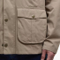 Barbour Sanderling Casual Jacket Military Brown - pocket