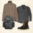 Barbour Sanderling Casual Jacket Military Brown- How to style
