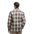 Barbour Sandside Checked Overshirt Navy - Backside