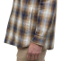 Barbour Sandside Checked Overshirt Navy - Detail