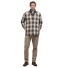 Barbour Sandside Checked Overshirt Navy - How to Style