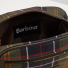 Barbour Tartan Leather Wash Bag Classic Tartan