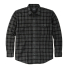 Filson Alaskan Guide Shirt Heather Gray/Black Plaid front