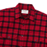 Filson Alaskan Guide Shirt Red Black front close-up