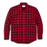 Filson Alaskan Guide Shirt Red Black front