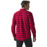 Filson Alaskan Guide Shirt Red Black back wearing