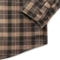 Filson Alaskan Guide Shirt Light Brown/Peat/Multi Plaid front logo