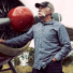 Filson Chambray CPO Shirt Rinsed Indigo Chambray wearing