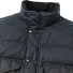 Filson Down Cruiser Jacket Harbor Blue trimmed with merino wool on collar