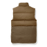 Filson Down Cruiser Vest Dark Tan back