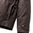 Filson Dry Wax Short Field Jacket Dark Brown lined rear game pocket