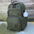 Filson Dryden Backpack Otter Green outside front side