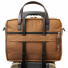 Filson Dryden Briefcase Whiskey trolley-strap-slides-over-luggage-handles