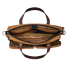 Filson Dryden Briefcase Whiskey inside
