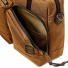 Filson Dryden Briefcase Whiskey inside frontpocket right
