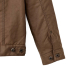 Filson Insulated Short Cruiser Dark Brown metal-shank-button-hem-adjustment-tabs