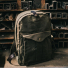Filson Journeyman Backpack 20231638 Otter Green in workplace