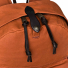 Filson Journeyman Backpack Rust Bridle Leather secure-strap and zipper-pulls