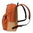 Filson Journeyman Backpack Rust Cotton Moleskin-lined shoulder straps with Bridle Leather adjustment straps