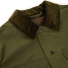 Filson Journeyman Jacket Otter Green Corduroy lining on collar