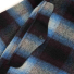Filson Knitted Wool Cruiser Blue/Black Plaid Double-layered back featuring a full-width pocket