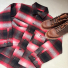 Filson Knitted Wool Cruiser Red/Black Plaid perfect mix with Red Wing Shoes