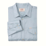 Filson Lightweight Alaskan Guide Shirt Dust Blue folded