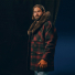 Filson Lined Mackinaw Wool Packer Coat Filson Lined Mackinaw Wool Packer Coat Burgundy/Dark Olive Plaid in studio