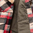 Filson Lined Mackinaw Wool Packer Coat Loden Red/Cream/Blue Plaid Lined with Filson signature Alaskan Guide Flannel