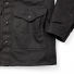 Filson Lined Tin Cloth Cruiser Jacket Cinder front pocket