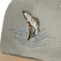 Filson Low-Profile Logger Cap Mist/Leaping Fish Embroidered graphics on front