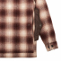 Filson Mackinaw Wool Cruiser Jacket Brown/Tan Ombre full-width rear pocket