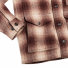 Filson Mackinaw Wool Cruiser Jacket Brown/Tan Ombre hand pocket