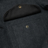 Filson Mackinaw Wool Cruiser Charcoal front pocket
