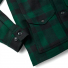 Filson Mackinaw Cruiser Jacket Green Black sleeve detail