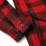 Filson Mackinaw Cruiser Jacket Red Black sleeve detail