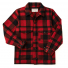 Filson Mackinaw Wool Cruiser Jacket Red Black front