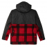 Filson Mackinaw Wool Double Coat Red Black Classic Plaid back