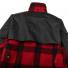 Filson Mackinaw Wool Double Coat Red Black Classic Plaid shoulder reinforced with Tin Cloth