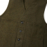Filson Mackinaw Wool Vest Forest Green button-front closure