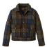 Filson Mackinaw Wool Work Jacket Jacket Blue/Brown/Gray Plaid front