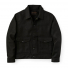 Filson Mackinaw Wool Work Jacket Peak Black front