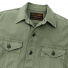 Filson Field Jac-Shirt Fatigue Green front detail