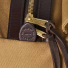 Filson Rugged Twill Duffle Bag Large Tan end zipper detail