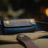 Filson Rugged Twill Duffle Bag Medium Tan grab handle