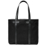 Filson Rugged Twill Large Open Tote Bag Black back fill lenght